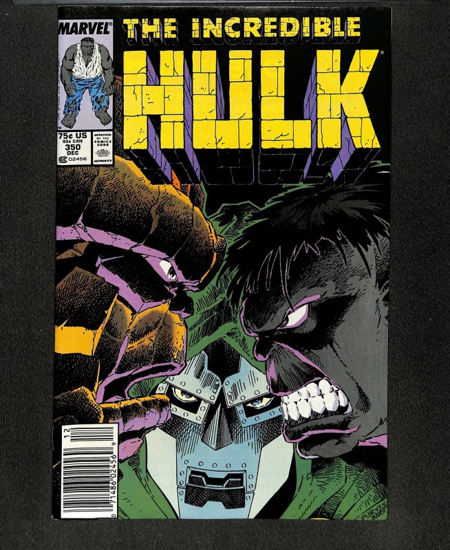 Incredible Hulk (1962) #350 Newsstand Variant