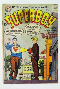 Superboy (1949 series)  #60, Good+ (Actual scan)