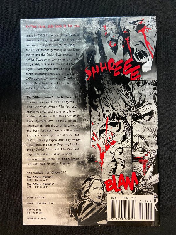 THE X-FILES GRAPHIC NOVEL VOL. 3 VF/NM GORDON PURCELL ART