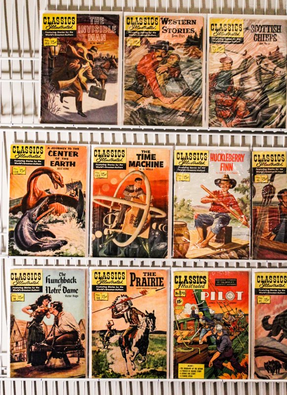 Lot of twenty 12¢ and 15¢ Classics Illustrated Comics *See Description