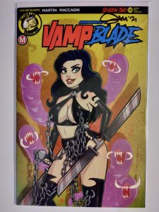 VAMPBLADE SEASON TWO #10 CVR E 90S VAR (Signed by Jason Martin w/ COA)