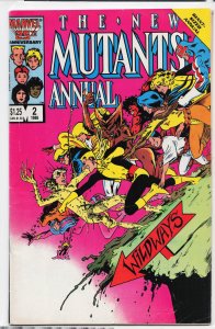 The New Mutants Annual #2 (1986) New Mutants [Key Issue]