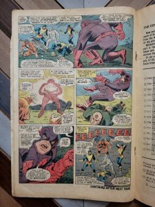 UNCANNY X-MEN #28 GD- (Marvel 1967) 1st App BANSHEE & THE OGRE Warner Roth Art