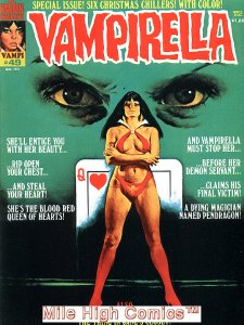 VAMPIRELLA  (MAGAZINE) (1969 Series) #49 Very Fine