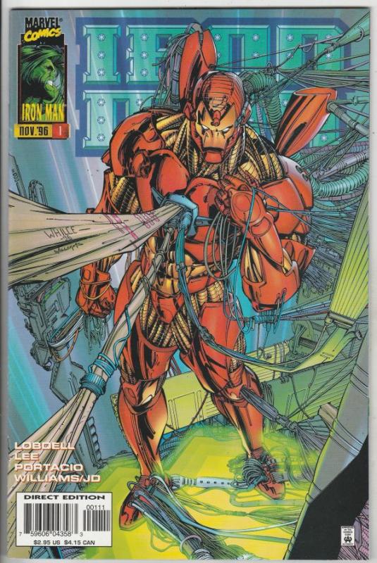 Iron Man #1 (Nov-96) NM+ Super-High-Grade Iron Man