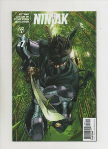 Ninjak #7 - Lot Of 5 All 5 Covers Includeing Variants - (Grade 9.2) 2015
