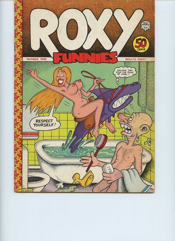 Roxy Funnies / Only Printing / 1972 / 36 pages / Head Imports