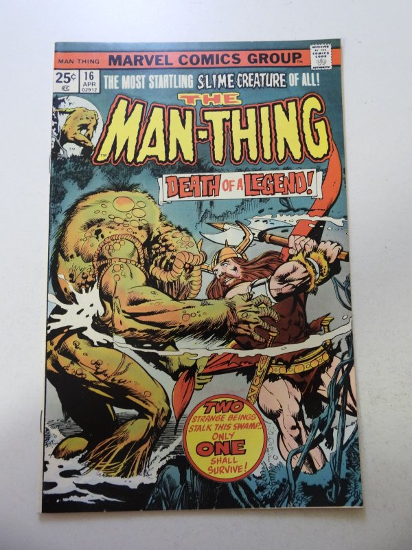 Man-Thing #16 (1975) VF Condition