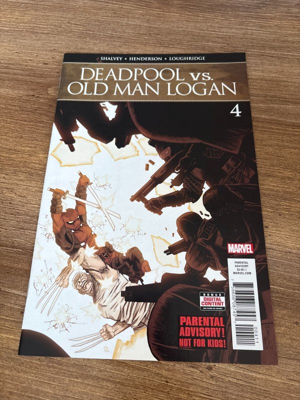 Lot Of 5 Deadpool Vs. Old Man Logan Marvel Comic Books # 1 2 3 4 5 NM 3 J430