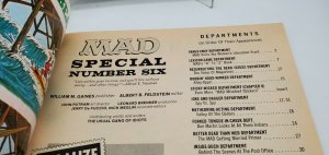 MAD SPECIAL #6-INCLUDES BONUS STICKERS-BERG-DRUCKER-MARTIN-1972 VF/NM