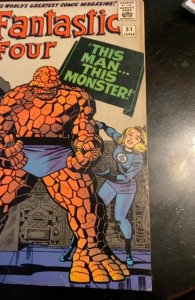 Fantastic Four #51 (1966)this man this monstet