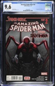 Amazing Spider-Man #10 2015 Marvel Comics CGC 9.6 1st app Spider-Punk 002