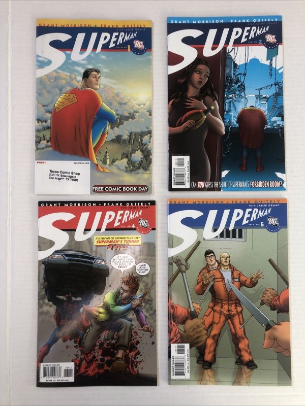 All Star Superman #1-9 No #3 Lot Of 8