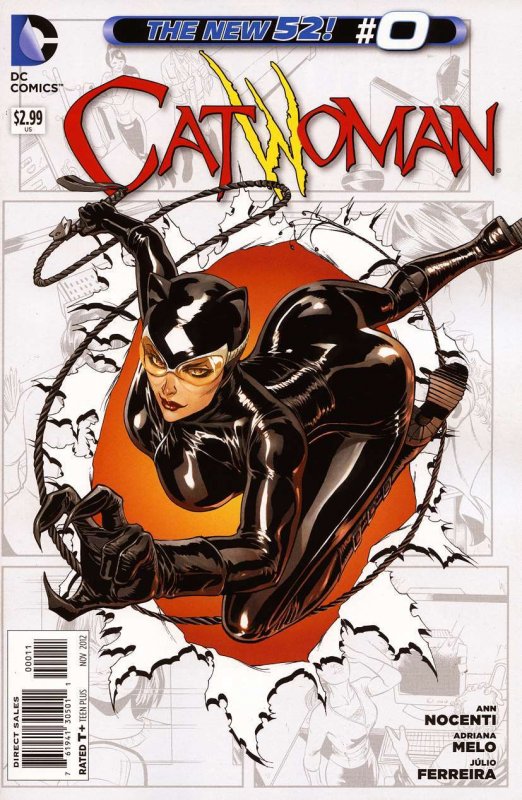 Catwoman (4th Series) #0 VF ; DC | New 52 Ann Nocenti