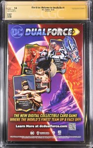 FIRE & ICE WELCOME TO SMALLVILLE #1 DC 2023 NAKAYAMA VARIANT SIGNED CGC SS 9.8