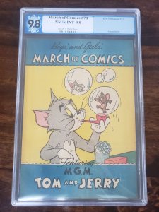 March of Comics 70 PGX 9.8