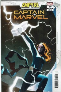 Captain Marvel #20 (2019 v10) War Machine Empyre Variant NM