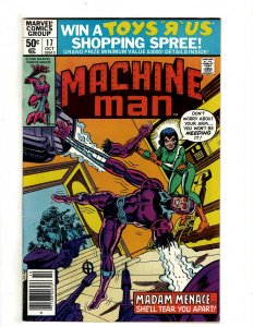 10 Marvel Comics Machine Man # 12 13 14 15 16 17 What If? # 21 22 37 38 J461