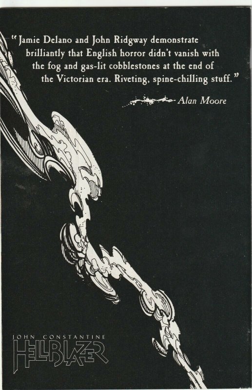 John Constantine Hellblazer # 1 NM DC Vertigo 1st App of Papa Midnite Signed