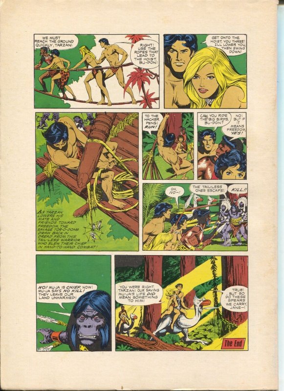 Tarzan Monthly  1978-Korak appears-U.K. edition-Russ Manning?l-ERB-VF