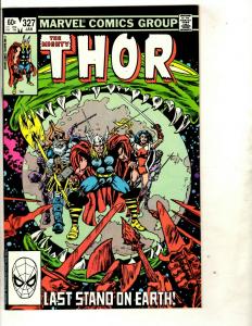 10 Thor Marvel Comics # 318 319 320 321 322 323 324 325 326 327 Spider-Man DS3