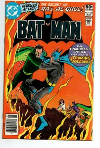 Batman #331 newsstand - Ra's Al Ghul - Catwoman - 1981 - FN/VF