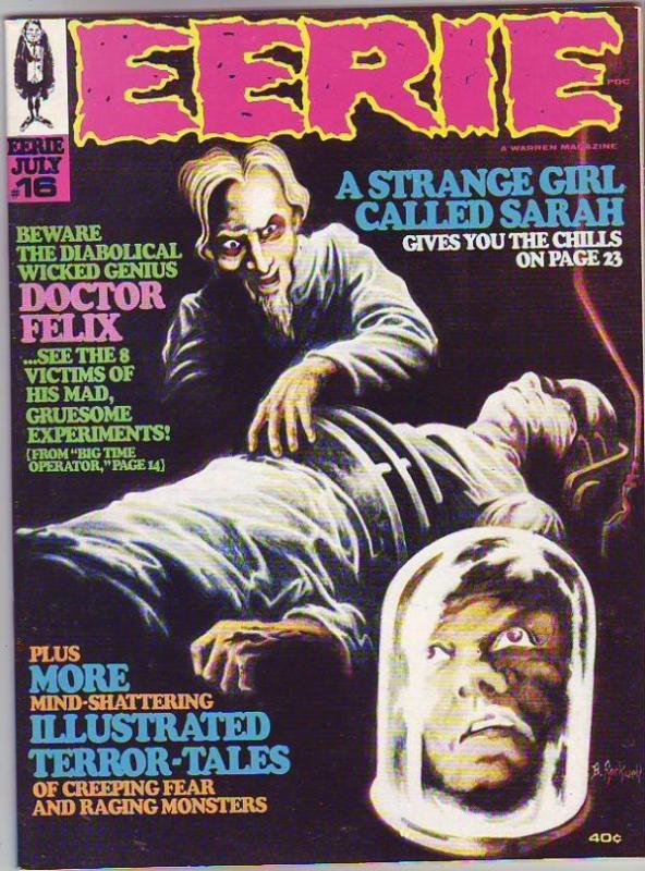 Eerie Magazine #16 (Jul-68) NM- High-Grade 