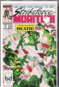 Strikeforce: Morituri #30 (1989) Strikeforce: Morituri