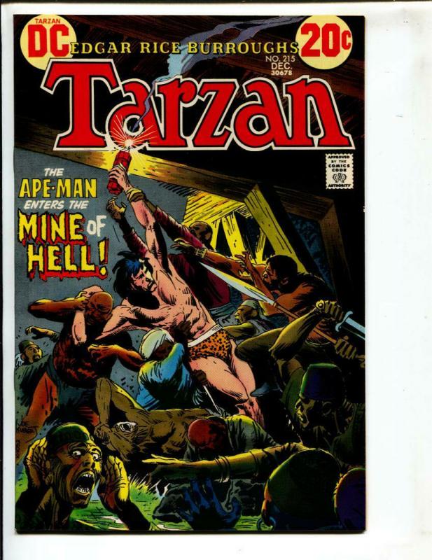 Tarzan-#215-1972-DC-BRONZE-AGE-Joe Kubert-NM- 