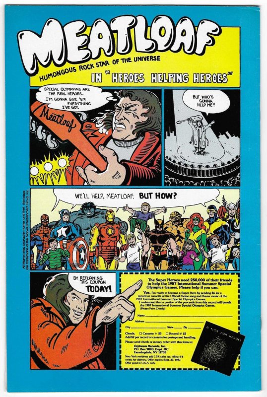 Silver Surfer #5 Direct Edition (1987)