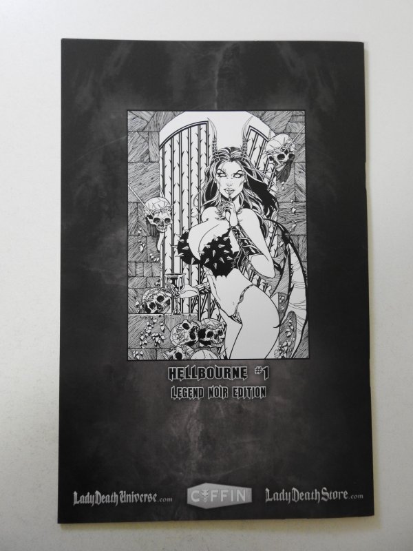 Hellwitch: Hellbourne #1 Legend Noir Edition NM Condition! Signed...