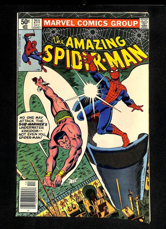 Amazing Spider-Man #211 Sub-Mariner!
