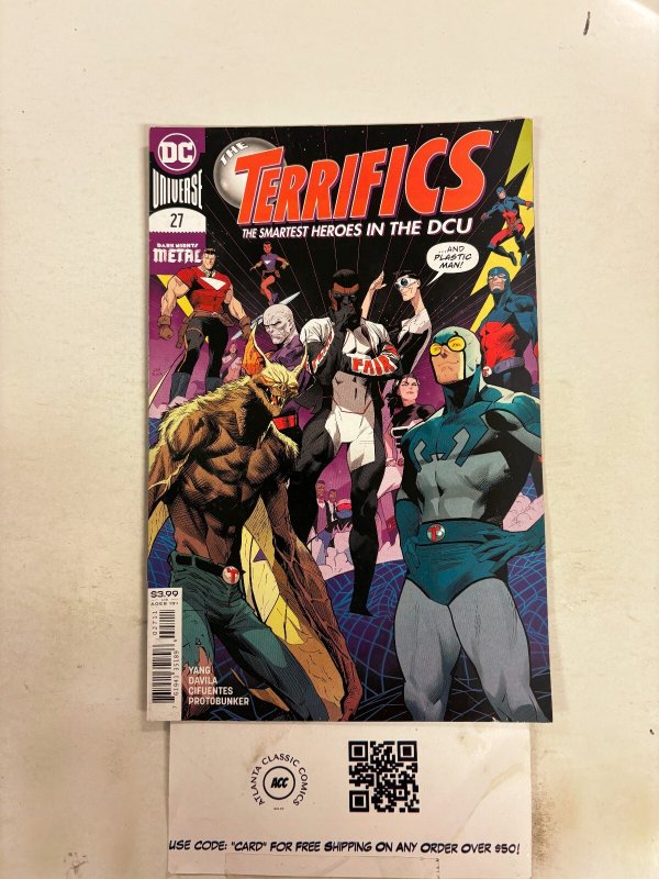 Terrifics #27 NM DC Comic Books Mr. Terrific Plastic Man Manbat Atom 10 HH67
