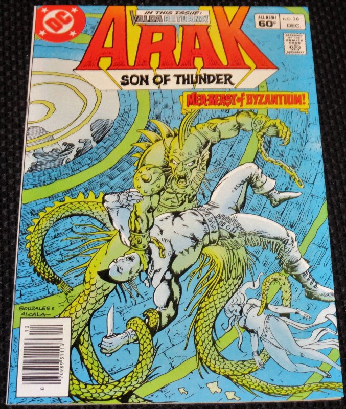 Arak, Son of Thunder #16 (1982)