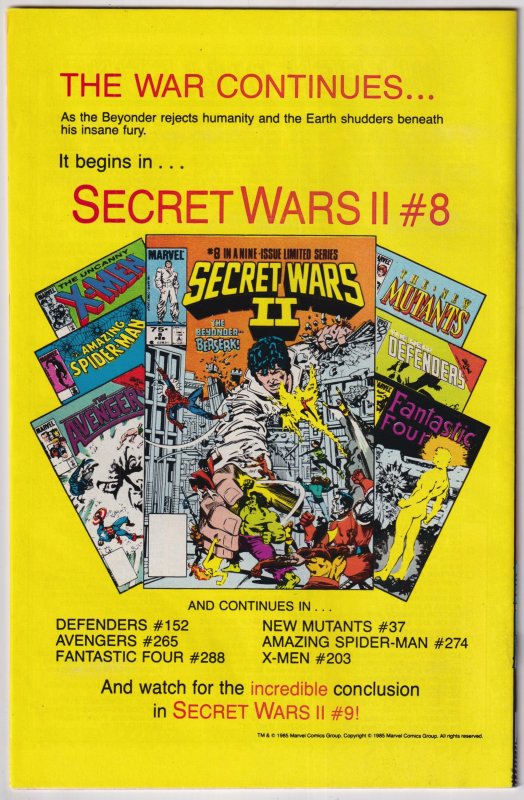 The Amazing Spider-Man #273 (1986) Spider-Man