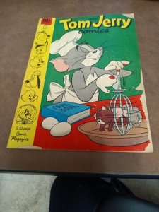 TOM AND JERRY #106 dell comics 1953 golden age mgm 52 page cartoon classic cover