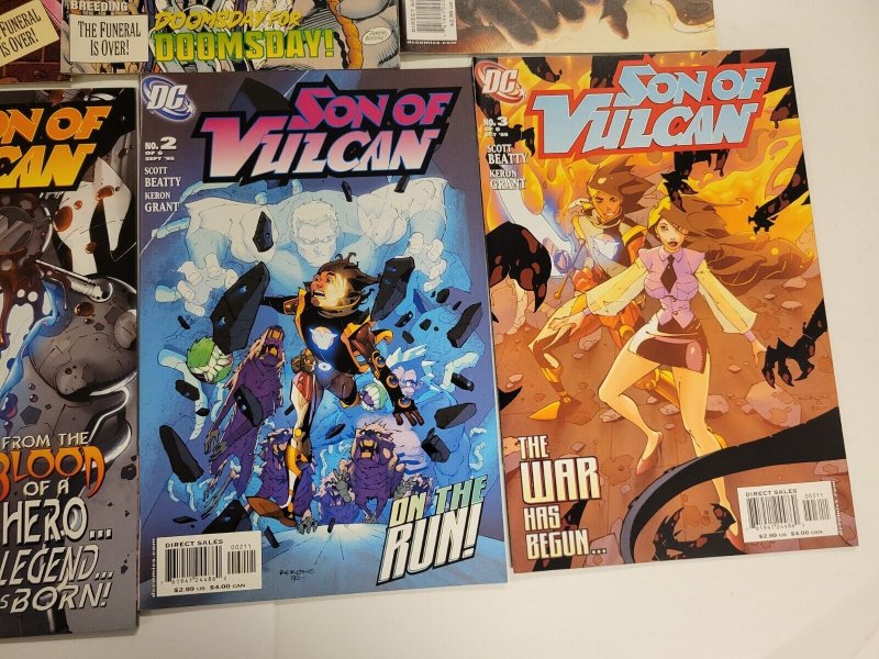 7 Comics #1 2 3 Son Vulcan #22 78 Superman #2 Guardian #2 Shining Knight 66 TJ28