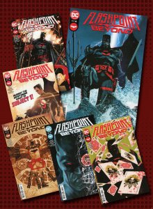 Flashpoint Beyond #1,2,3,4,5,6 1-6 Full Run Geoff Johns Batman NM