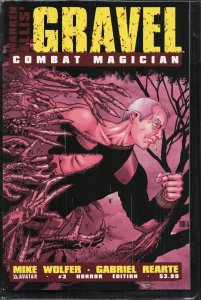 Gravel: Combat Magician #1 Horror Cover (2014)