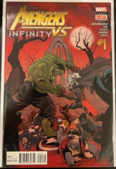 Avengers Vs Infinity Recalled Cover (2016) The Avengers 