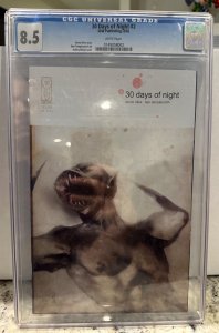 30 Days of Night #2 CGC Graded 8.5 CLASSIC TEMPLESMITH ART LOW PRINT! (2002)