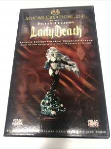 Lady Death Limited Edition (1999) 7 Statue  #1236/6666 | Chaos Comics| Moore