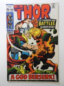 Thor #166 (1969) 2nd Adam Warlock vs The Mighty Thor! Awesome VF Condition!