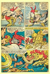 FANTASTIC FOUR #33 (Dec1964) 3.0 GD/VG Jack Kirby/Stan Lee! NAMOR vs ATTUMA!
