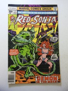 Red Sonja #2 (1977) FN+ Condition