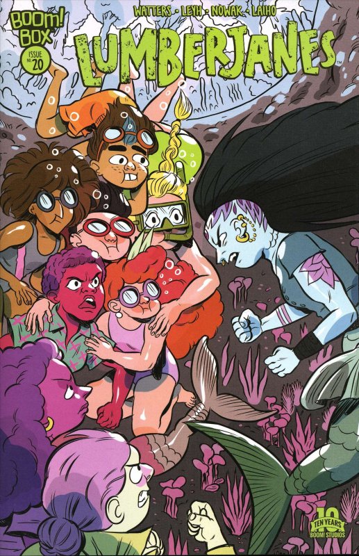 Lumberjanes #20 VF ; Boom! | Box Mermaid Underwater