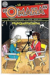 OMAHA the CAT DANCER #12, VF+, Reed Waller, 1986 1988, Kitchen Sink