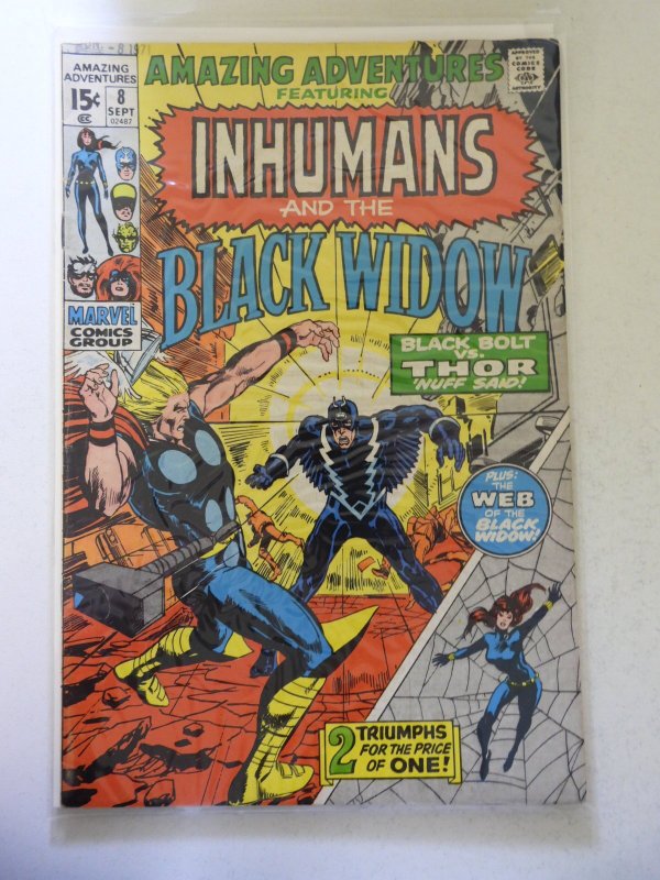 Amazing Adventures #8 (1971) Black Widow