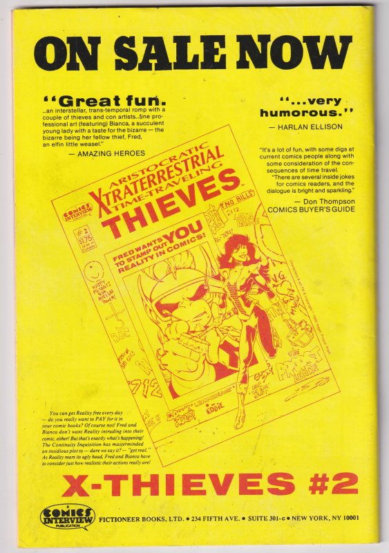 David Anthony Kraft's Comics Interview #42