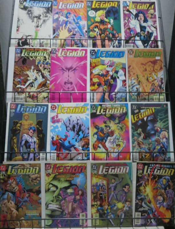 LEGION OF SUPERHEROES (1989, 4th series, DC) #0-125, Annuals #1-7 COMPLETE!VF/+